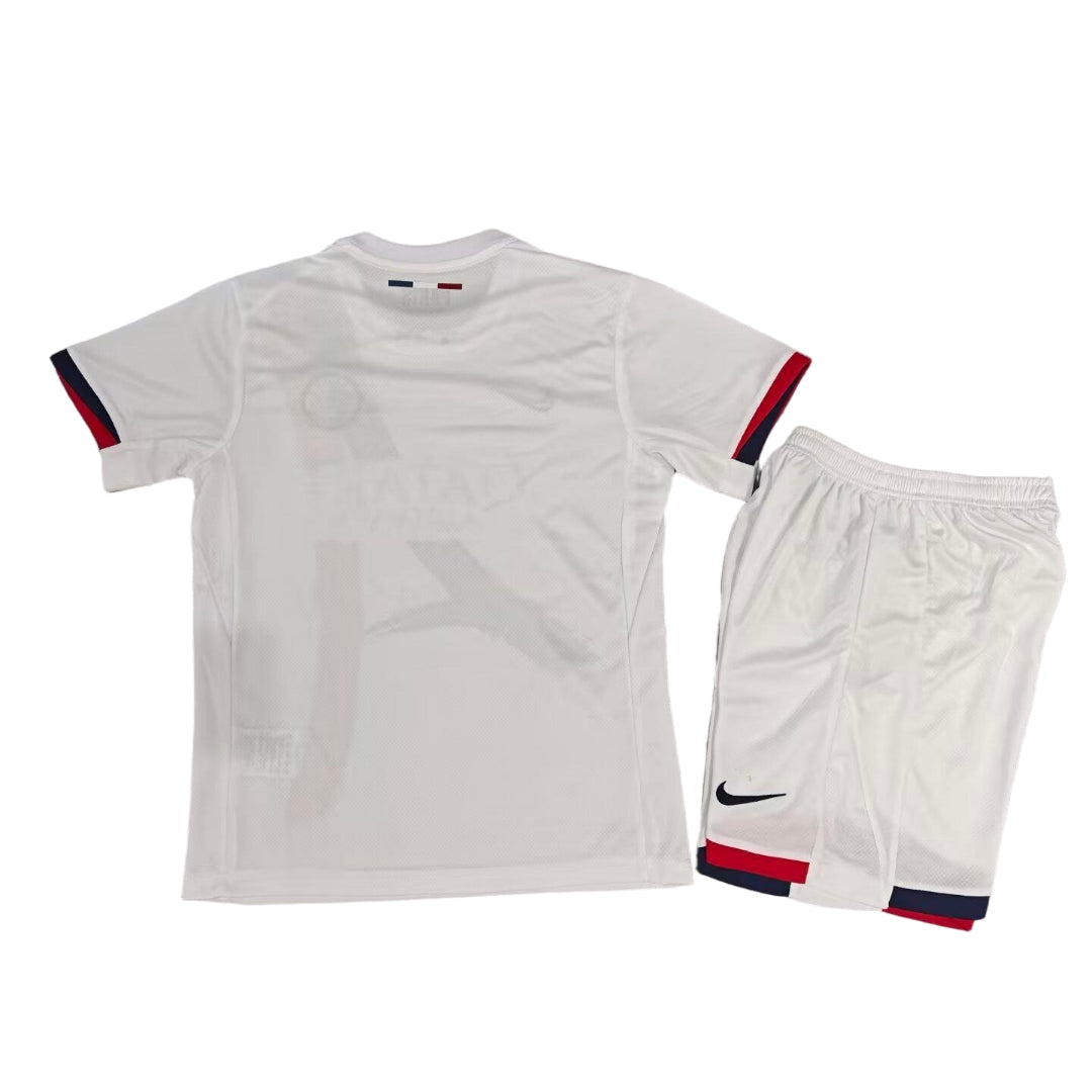 PARIS SAINT GERMAIN F.C 2024/25 YOUTH AWAY FULL KIT