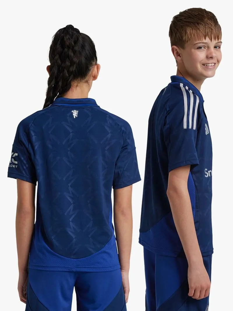 Manchester United 24/25 Away Jersey Kids Full Kit