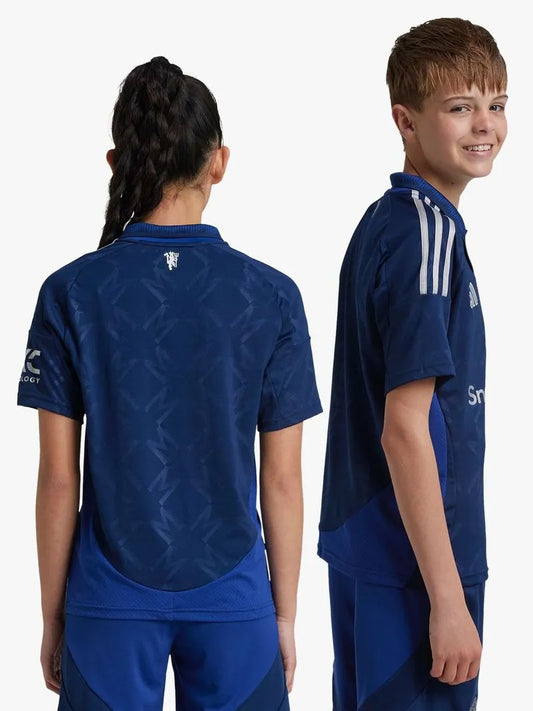 Manchester United 24/25 Away Jersey Kids Full Kit