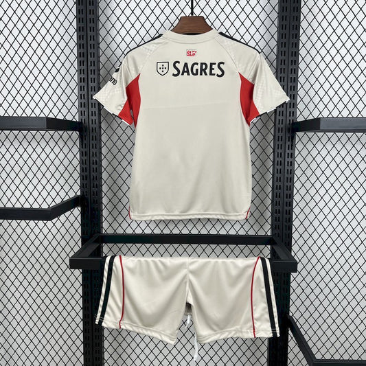 Benfica 2025/26 Away Kids Kit
