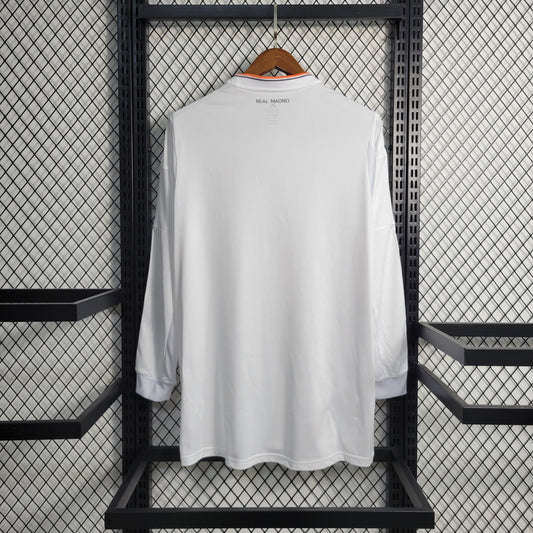 Retro Long Sleeve Real Madrid 13-14 home