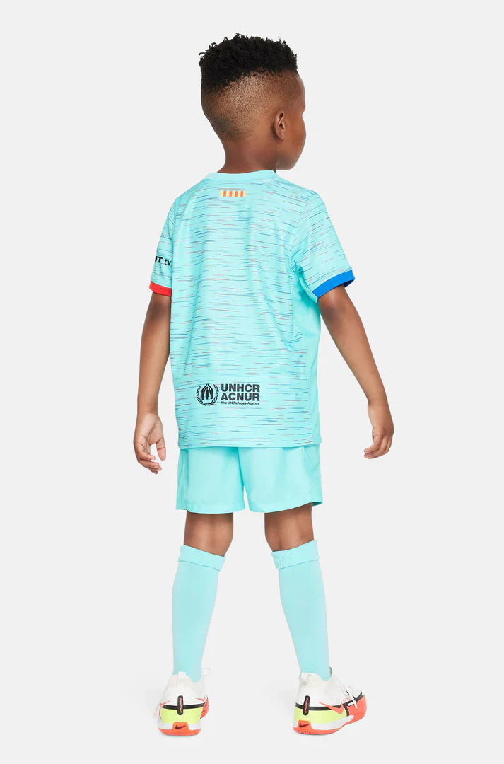 BARCELONA 2023/24 YOUTH THIRD FULL KIT