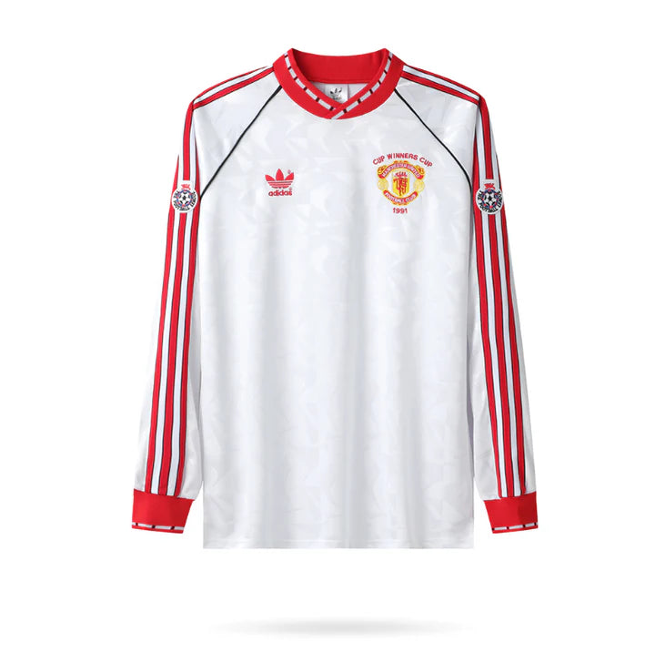 Manchester United 1990-1992 Away Long-Sleeve Jersey – ⚽️