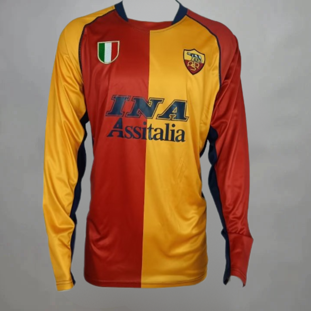 ROMA 01/02 Home Jersey-Long Sleeve