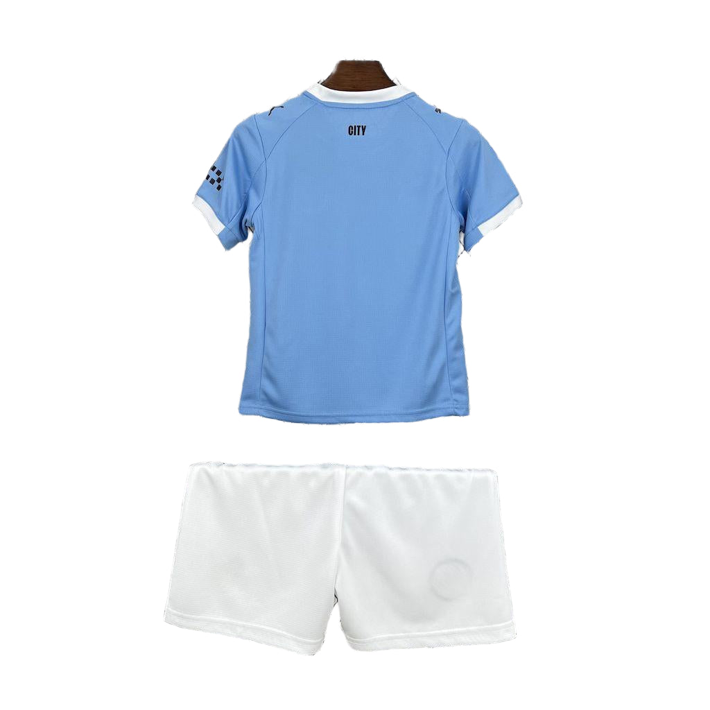 MANCHESTER CITY F.C 2025/26 YOUTH HOME FULL KIT