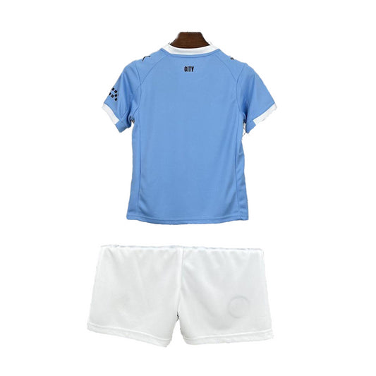 MANCHESTER CITY F.C 2025/26 YOUTH HOME FULL KIT