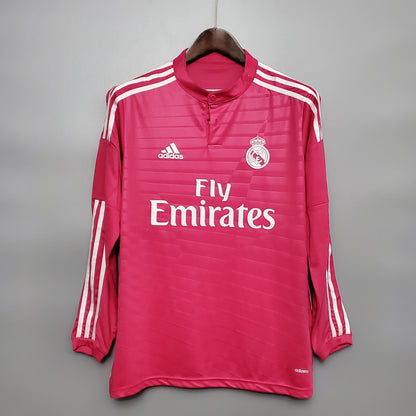 Retro Long Sleeve Real Madrid 14/15 Away