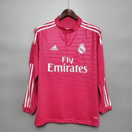 Retro Long Sleeve Real Madrid 14/15 Away