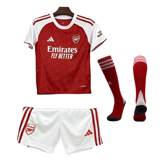 Arsenal 25/26 YOUTH HOME FULL KIT