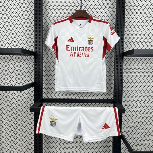 Benfica 2025/26 Away Kids Kit