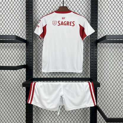Benfica 2025/26 Away Kids Kit