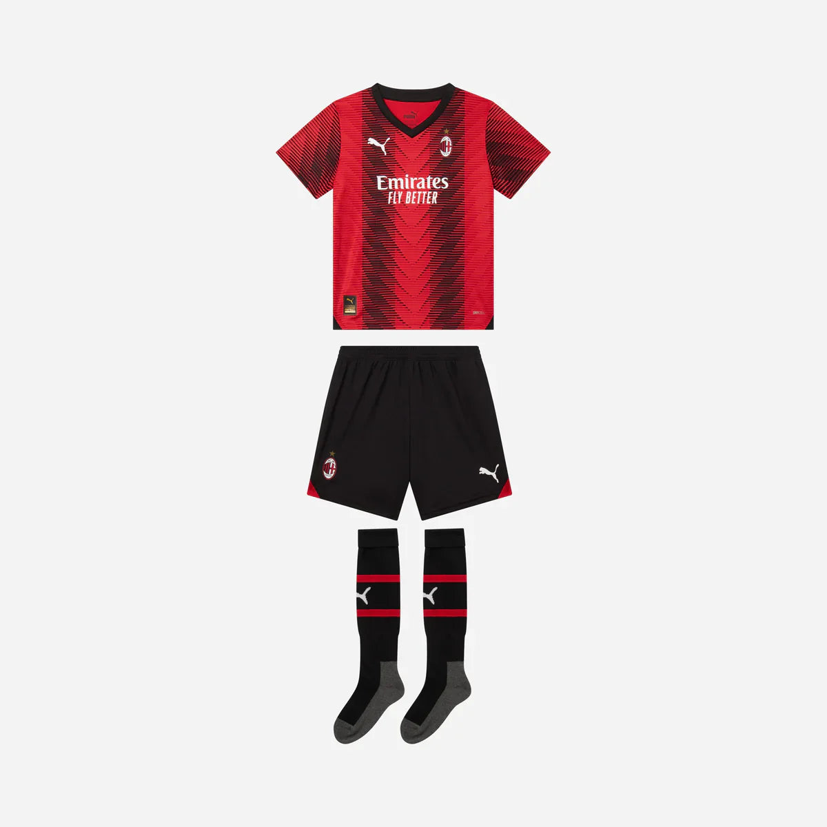 AC Milan F.C 2023/24 YOUTH HOME FULL KIT