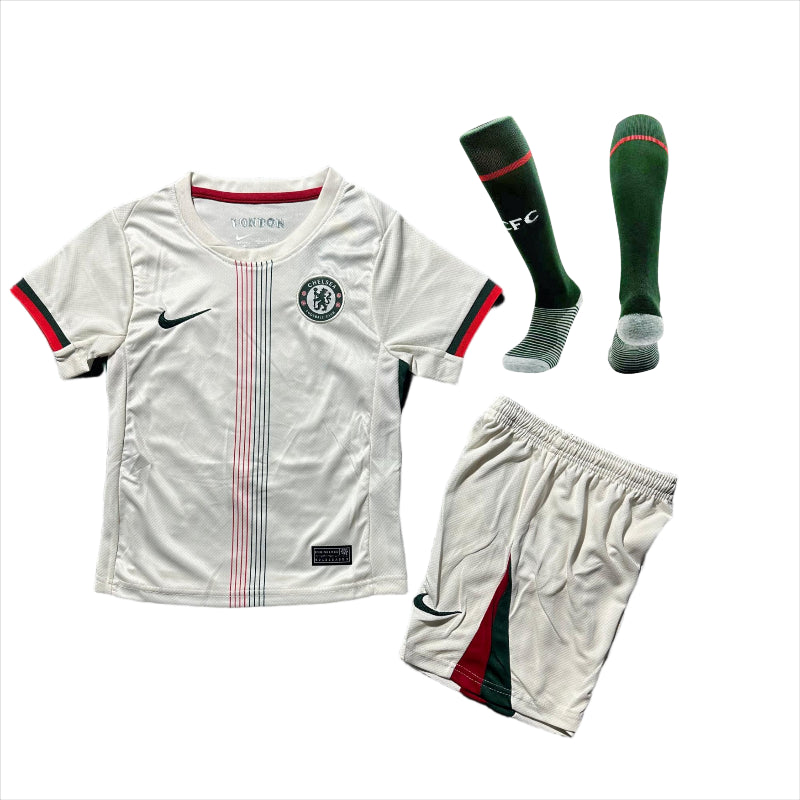 CHELSEA F.C 2025/26 YOUTH AWAY FULL KIT