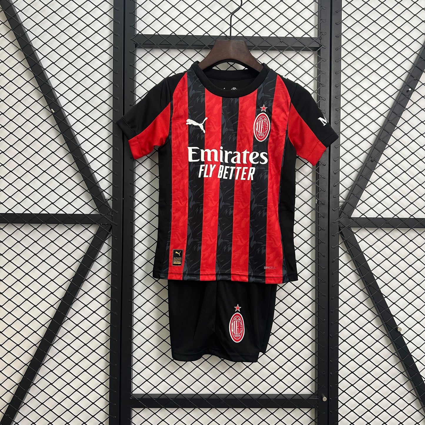 AC Milan F.C 2025/26 YOUTH HOME FULL KIT
