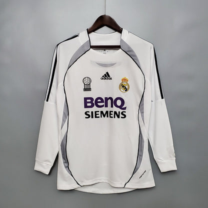 Retro Real Madrid 06/07 long home
