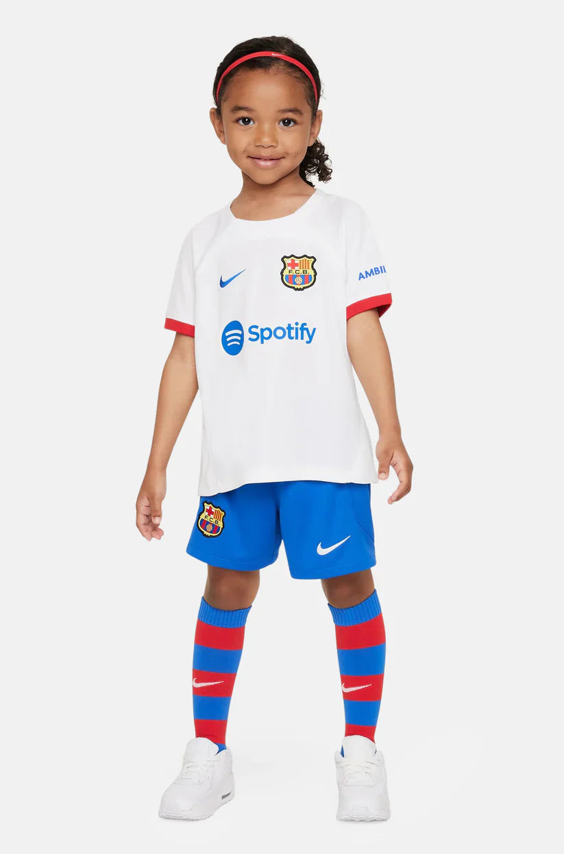 BARCELONA 2023/24 YOUTH AWAY FULL KIT