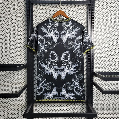 ITALIE 2023 CONCEPT VERSACE NOIR MAILLOT DOMICILE