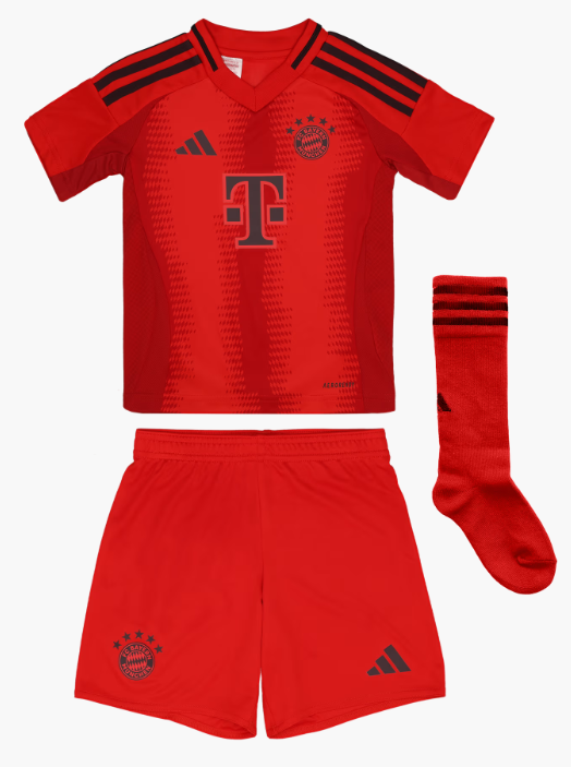 Bayern Munich 2024/25 YOUTH HOME FULL KIT