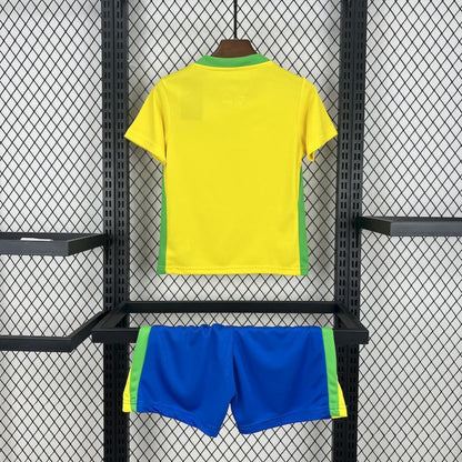 Brazil 2025/26 Home Kids Kit