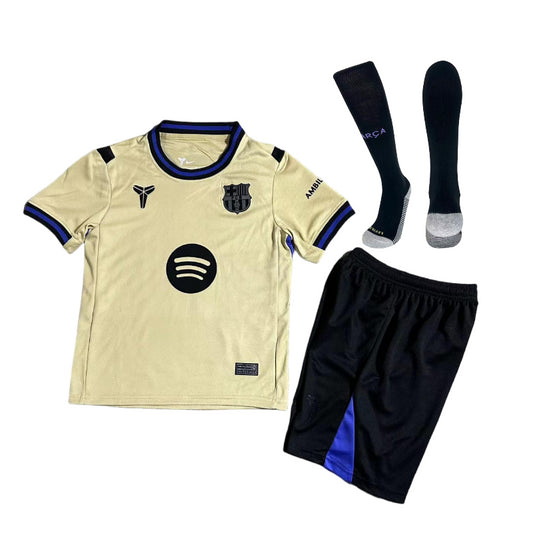 BARCELONA 2025/26 YOUTH AWAY FULL KIT