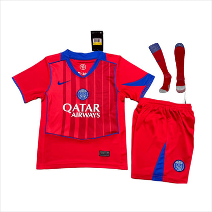 PARIS SAINT GERMAIN F.C 2025/26 YOUTH THIRD FULL KIT