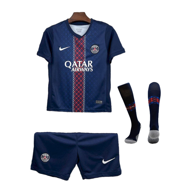 PARIS SAINT GERMAIN F.C 2025/26 YOUTH HOME FULL KIT