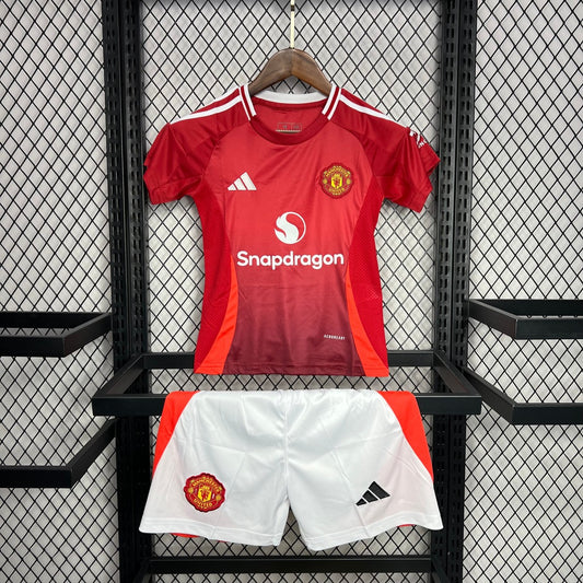 MANCHESTER UNITED F.C 2024/25 YOUTH HOME FULL KIT