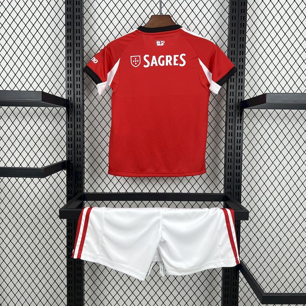 Benfica 2025/26 Home Kids Kit