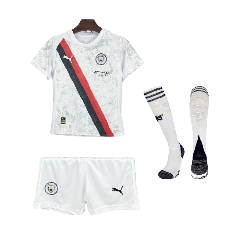 MANCHESTER UNITED F.C 2025/26 YOUTH AWAY FULL KIT