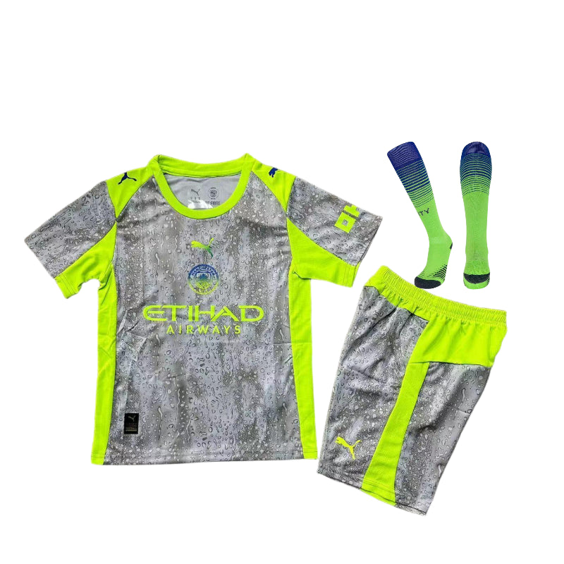 MANCHESTER CITY F.C 2025/26 YOUTH THIRD FULL KIT