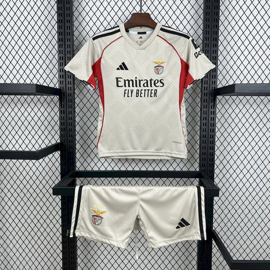 Benfica 2025/26 Away Kids Kit