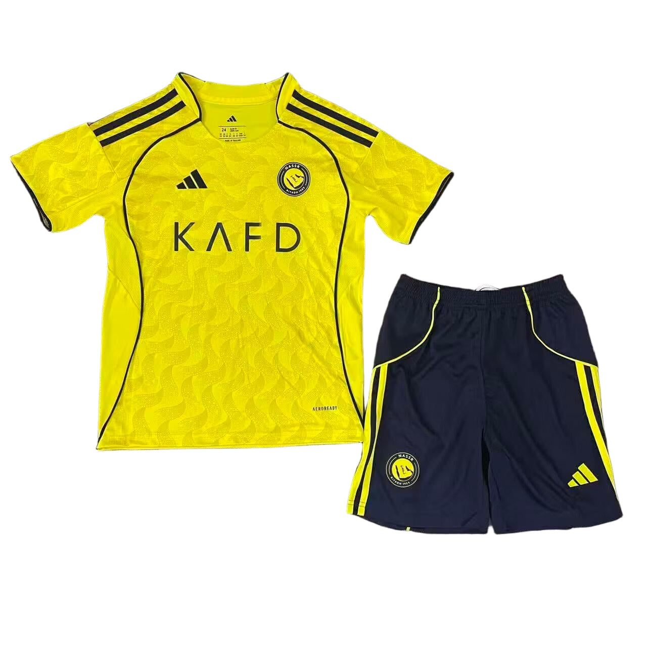Al Nassr FC 2025/26 Home – Kids Set