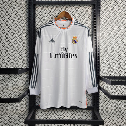 Retro Long Sleeve Real Madrid 13-14 home
