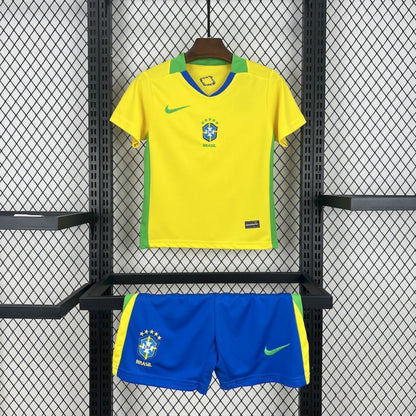 Brazil 2025/26 Home Kids Kit
